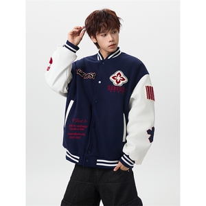 JKDD009-常规特P68 夹棉特P80 潮牌毛巾绣夹棉棒球服外套夹克棉衣图片