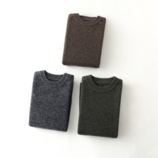 2025秋冬新款男士舒适简约圆领35%羊绒衫长袖男装，男装羊绒套衫，奥澜羊绒