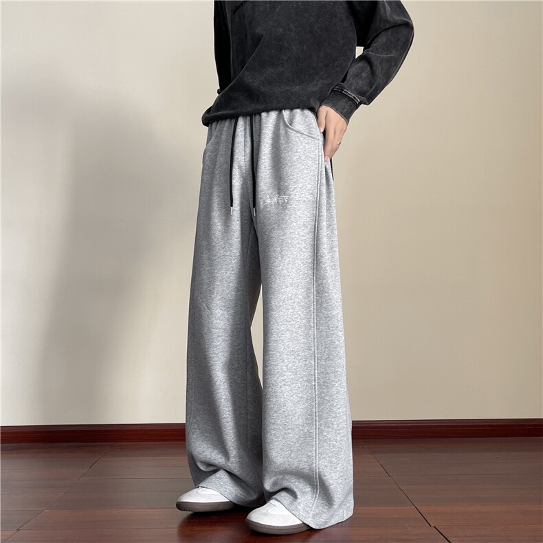 秋冬青少年oversize大码休闲裤A061-EX50440-65%棉35%涤纶-特批38,男装休闲裤,电商A061
