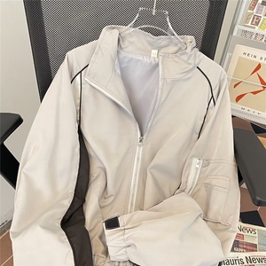 2024春季潮夹克外套男款美式棒球服上衣潮 F922 P75图片
