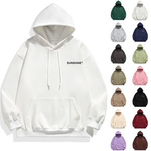 抖音品质重磅360克印花连帽卫衣M-5XL 15色选 支持定制图片