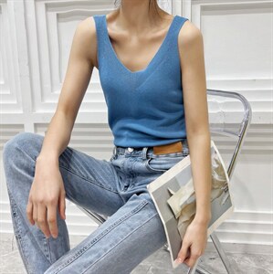 19013冰丝背心图片