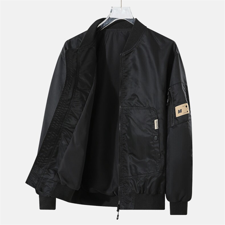 外贸飞行夹克男休闲薄款帅气上衣外套新款男装工装棒球服509-P55,男装夹克,星座1403A