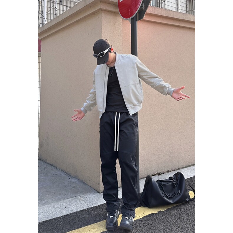 GOSNACE秋季短款夹克潮棒球服外套男女同款DY195-P80网图,男装夹克,星座1213