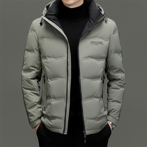 BZC2385钱塘2020-2新款时尚休闲简约冬季厚款中年男士羽绒服P240图片