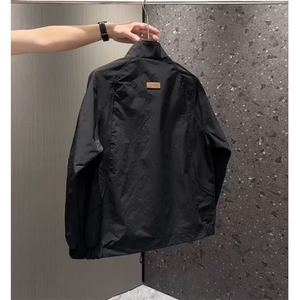 男春秋立领工装夹克新款时尚潮百搭修身气质青年外套HH8108 P55图片