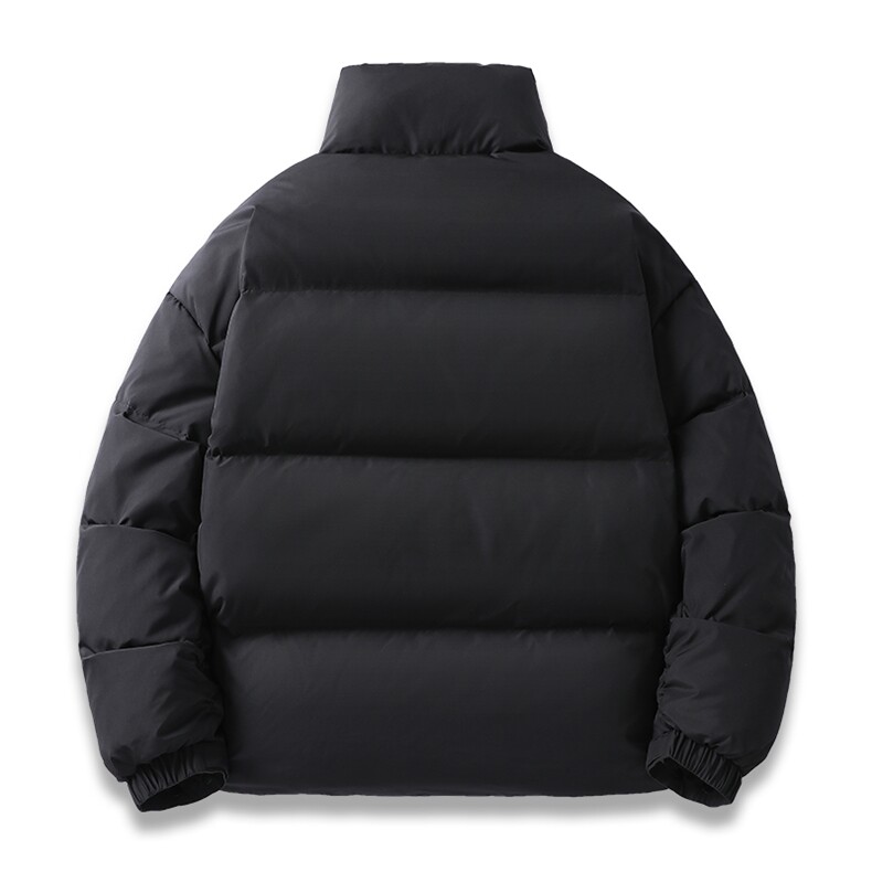 新标90白鸭绒简约休闲立领外套纯色潮流加厚羽绒服ESY0214-P198,男装羽绒服,电商B306