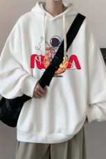 连帽卫衣男大码运动服帽衫外套WY2287-P35加绒款-P40，男装卫衣，电商A040