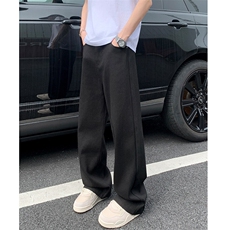 夏季纯棉宽松休闲长裤男直筒百搭潮流情侣裤子25XK67098特批33，男装休闲裤，电商A042