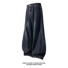 2025秋季新款白底美式复古弯刀牛仔裤M-5XLGK25940-P50，男装牛仔裤，电商A022