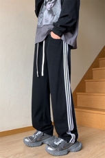 牛仔裤男秋季新款宽松大码直筒裤阔腿裤K2358-P48，男装牛仔裤，星座214-3