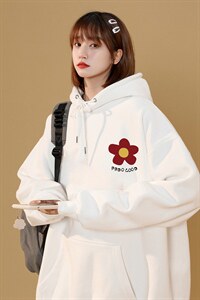 主推 大货宽松中性港风卫衣男加绒加厚外套X416B-1-WL190-P45限58图片