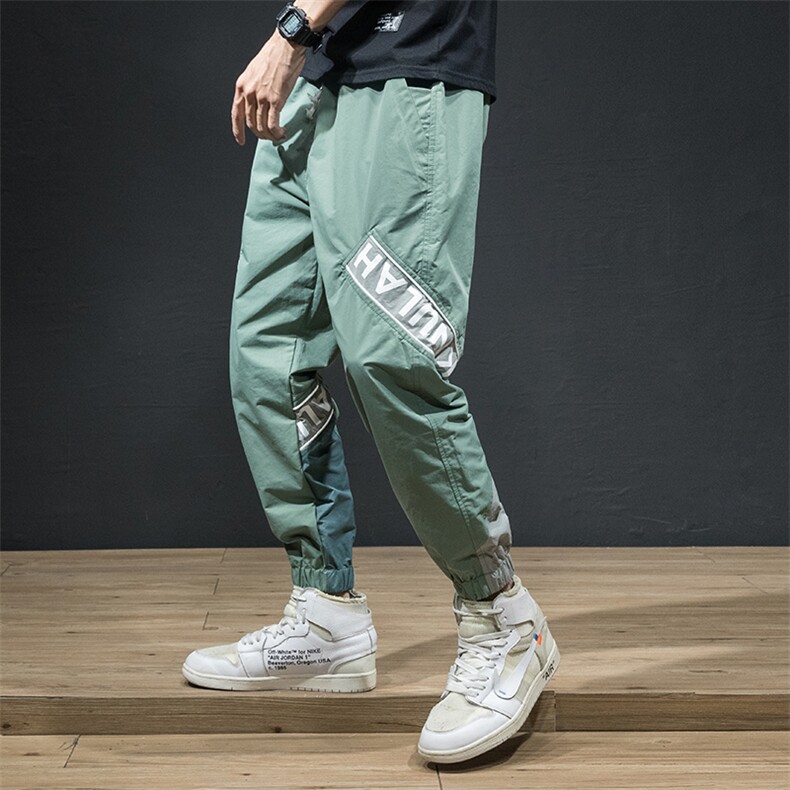 5063-885透气工装休闲裤束脚裤图片