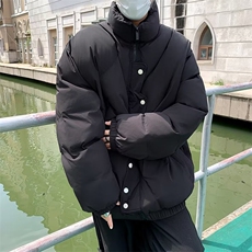 棉衣男韩版潮流高街帅气保暖2024冬季新款ins宽松外套MF040-P101，男装棉衣，星座412-3