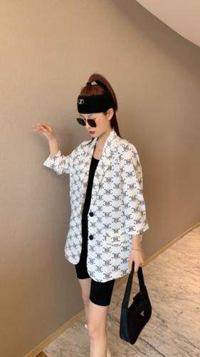 夏季新款，超薄防晒西装，女装西装，欧佩琳