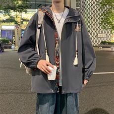 2025潮风外套男女同款新款美式夹克XZ102B-1-JK2612P85，男装夹克，星座102B-1