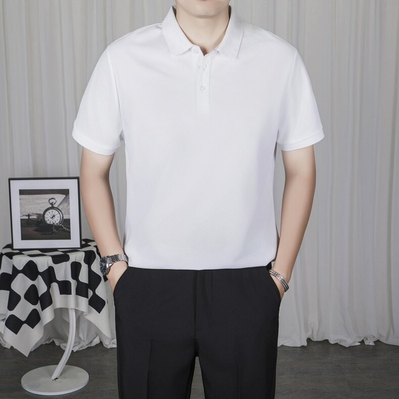 轻熟风男装Polo衫男短袖夏季青少年潮流T恤上衣打底衫 P601图片