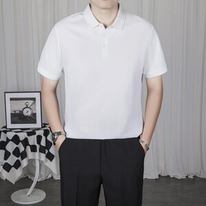 轻熟风男装Polo衫男短袖夏季青少年潮流T恤上衣打底衫 P601图片