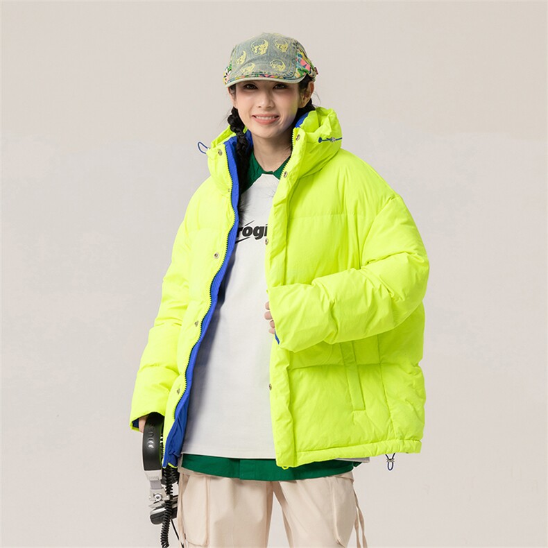 新标90白鸭绒简约休闲立领外套纯色加厚羽绒服ESY0204-P210,男装羽绒服,电商B306