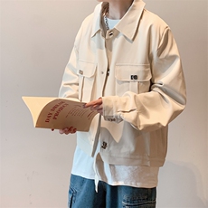 设计感潮牌休闲外套简约上衣2023春秋季韩版宽松夹克W5264-P73，男装夹克，星座512-2