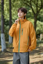 UPF50+有报告凉感轻薄透气宽松大码潮流防晒服DQC659-P48，男装防晒衣，电商B306