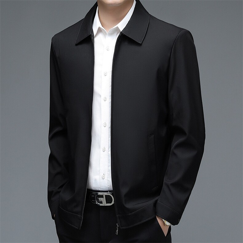 BJ21573-2钱塘2020-2中年男士秋季新款百搭商务休闲夹克外套P85,男装夹克,钱塘207-2