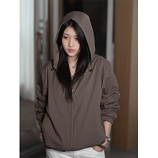 JK743-尺码S-2XL-P95-连帽双面穿夹克休闲百搭情侣同款拉链外套，男装夹克，星座1811B