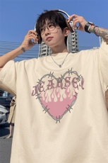 得物直播品质220克纯棉精梳xz605-dcm273-特批20控38，男装T恤，星座605(原A050)