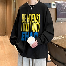 抖音得物供货量大从优可提供视频美式长袖T恤CT807特P25，男装T恤，电商A486-1