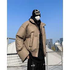 2024冬季韩版立领宽松显瘦羽绒棉服短款面包服HT34-P90，男装棉衣，星座1109-3