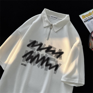 24/冰感重磅高品质夏季纯色POLO衫短袖T恤CP3182-P45控68图片