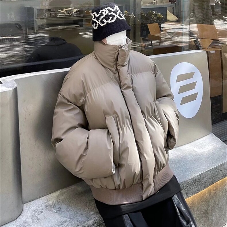 F117-P88冬季高级感设计感加厚棉服外套美式复古潮牌短款棉服男,男装棉衣,星座512-6