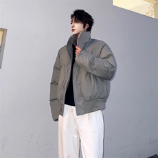 （自家图）冬棉服立领加厚保暖短款面包服男女外套1523-P118，男装棉衣，星座910-5