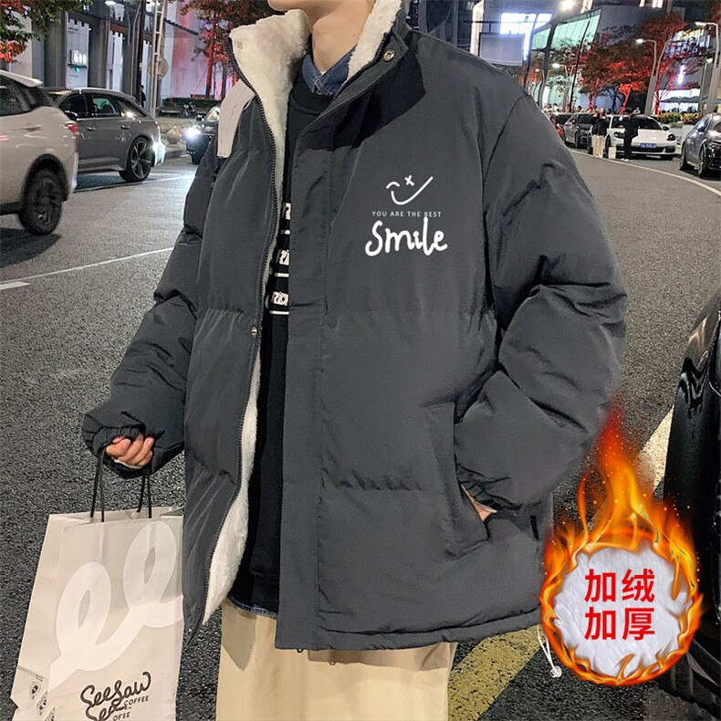 ！2023秋冬加绒加厚男士棉衣保暖立领时尚棉服外套MY108特P78,男装棉衣,电商B220