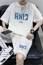 ！2023夏季男士华夫格短袖T恤套装潮流一套HTZ06P50，男装T恤，电商B220