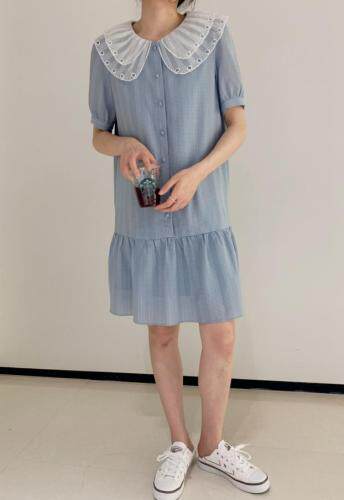 韩系连衣裙，女装连衣裙，如问