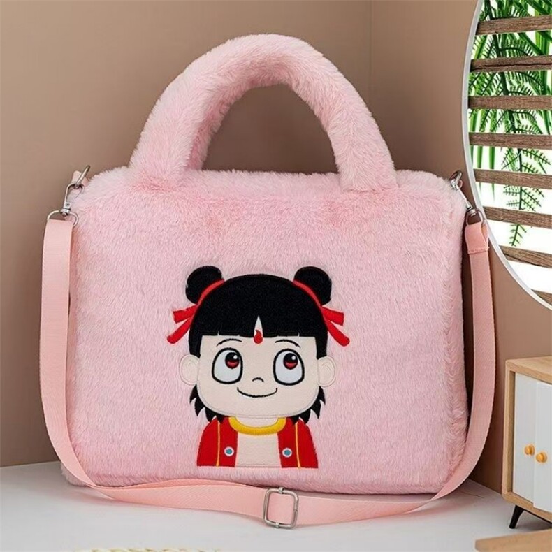 哪吒小方包22*28cm，梧桐毛绒玩具