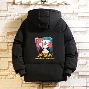 控128加绒面包服男大码羊羔毛棉衣男MY16298-P100图片