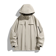 新款男女高品质户外登山服青少年学生冲锋衣夹克外套HS6606，男装夹克，星座1206（原A206）