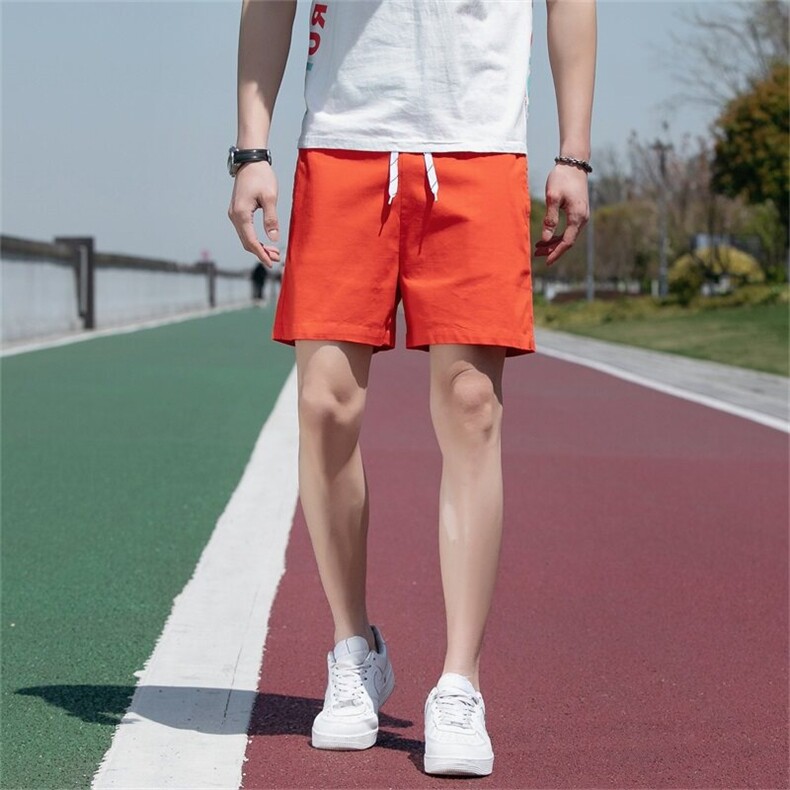 主推不断货短裤男青年大码纯色休闲纯棉三分裤沙滩裤DK8888-P22，男装牛仔裤，星座310B-3