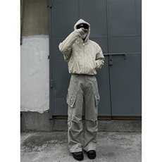 【有货】M66CC-特P112座山雕夹克外套男加绒加厚连帽棉衣，男装夹克，星座1007（原301D）