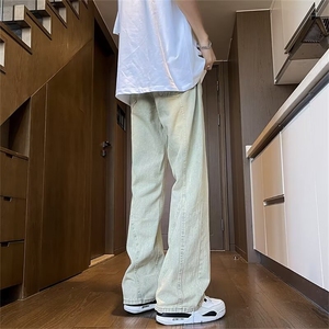 美式复古解构设计感小众牛仔裤男女款 TG39 P45图片