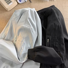 美式ins棒球服外套男女潮牌宽松痞帅设计感飞行员夹克HJ488-P65，男装夹克，星座1008