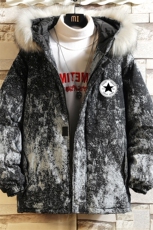 MC49008-P135日系潮衣男大码派克服男工装服外套袄砖墙，男装棉衣，电商A040A