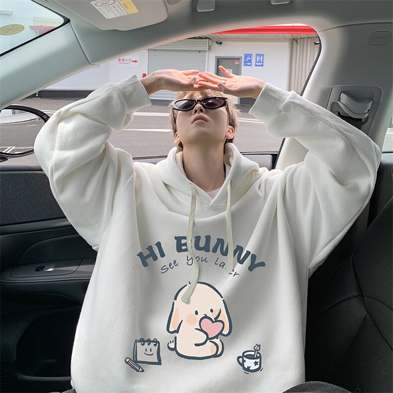 8XL连帽卫衣男大码胖子帽衫大号运动服WY2314-P35加绒款-P40,男装卫衣,电商A040