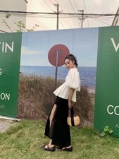 【DAVIDA】简约纯色泡泡袖小衫，其它，DAVIDA