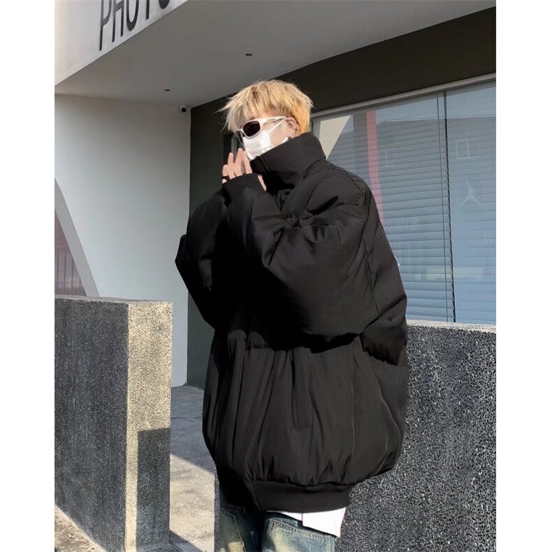 冬季新款设计款假两件棉衣男立领时尚加厚M8205-P110,男装棉衣,星座1109-3