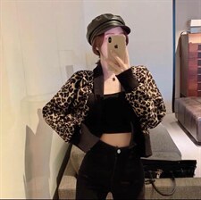 2022秋季新款欧货潮流高级感显瘦时尚百搭短款外套，其它，L·H·X