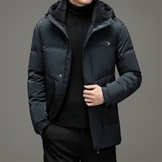 冬季羽绒服男士潮流休闲宽松棉衣后款保暖连帽外套ZELD9818-P350，男装羽绒服，电商B212（原钱塘6029）