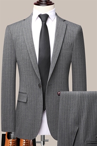 GDN8660四季款新款男士礼服西装修身商务休闲男装西服两件套装图片